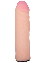 Пояс-трусики с насадкой Glamour Silver - 15,5 см. - LOVETOY (А-Полимер) - купить с доставкой в Петрозаводске