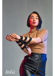 Черная веревка Do Not Disturb - 5 м. - Lola Games - купить с доставкой в Петрозаводске