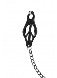 Зажимы на соски Darkside с цепочкой - Lola Games - купить с доставкой в Петрозаводске
