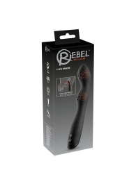 Черный вибромассажер простаты P-Spot - 23,5 см. - Orion - в Петрозаводске купить с доставкой