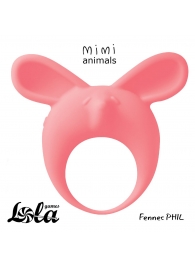 Оранжевое эрекционное кольцо Fennec Phil - Lola Games - в Петрозаводске купить с доставкой