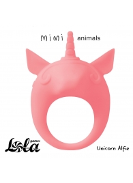 Оранжевое эрекционное кольцо Unicorn Alfie - Lola Games - в Петрозаводске купить с доставкой