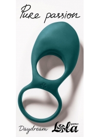 Зеленое эрекционное виброкольцо Daydream - Lola Games - в Петрозаводске купить с доставкой