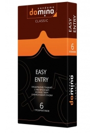 Презервативы с увеличенным количеством смазки DOMINO Easy Entry - 6 шт. - Domino - купить с доставкой в Петрозаводске