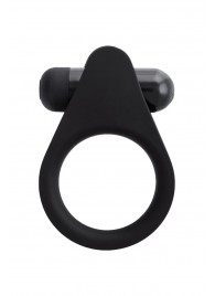 Черное эрекционное виброкольцо Brid с шипиками - A-toys - в Петрозаводске купить с доставкой