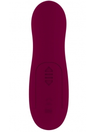 Бордовый вакуумный вибростимулятор клитора Ace - Lola Games