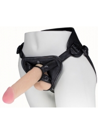 Пояс харнесс BEST UNI strap с 2 насадками - 18 и 22 см. - LOVETOY (А-Полимер) - купить с доставкой в Петрозаводске