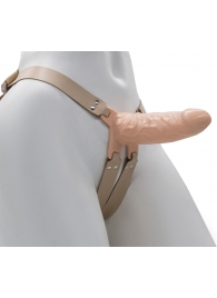 Телесный мужской парапротез MEN STYLE - 15 см. - LOVETOY (А-Полимер) - купить с доставкой в Петрозаводске