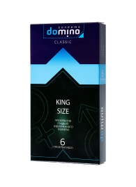 Презервативы увеличенного размера DOMINO Classic King size - 6 шт. - Domino - купить с доставкой в Петрозаводске