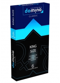 Презервативы увеличенного размера DOMINO Classic King size - 6 шт. - Domino - купить с доставкой в Петрозаводске