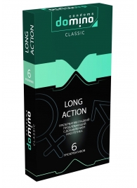 Презервативы с пролонгирующим эффектом DOMINO Classic Long action - 6 шт. - Domino - купить с доставкой в Петрозаводске