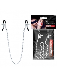 Оригинальные зажимы на соски с бусами - Notabu - купить с доставкой в Петрозаводске