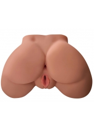 Кофейный мастурбатор-полуторс Perfect Ass Masturbator - Pipedream - в Петрозаводске купить с доставкой