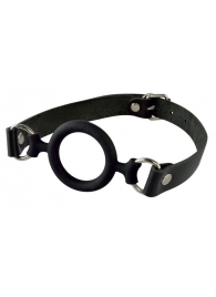 Черный кляп-рамка на регулируемых ремешках - Sitabella - купить с доставкой в Петрозаводске