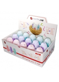 Набор из 15 мини-мастурбаторов Fantastic Egg Hard Boiled - Baile - в Петрозаводске купить с доставкой