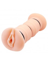 Телесный вибромастурбатор-вагина Michelle - Baile - в Петрозаводске купить с доставкой