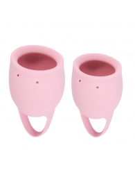 Набор из 2 розовых менструальных чаш Magnolia - Lola Games - купить с доставкой в Петрозаводске