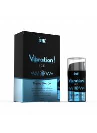 Жидкий интимный гель с эффектом вибрации Vibration! Ice - 15 мл. - INTT - купить с доставкой в Петрозаводске