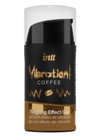 Жидкий интимный гель с эффектом вибрации Vibration! Coffee - 15 мл. - INTT - купить с доставкой в Петрозаводске