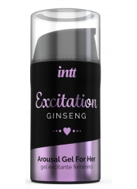 Женский возбуждающий интимный гель Excitation Ginseng - 15 мл. - INTT - купить с доставкой в Петрозаводске