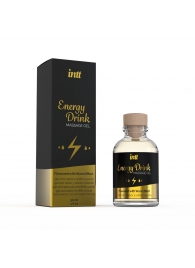 Массажный гель с согревающим эффектом Energy Drink - 30 мл. - INTT - купить с доставкой в Петрозаводске