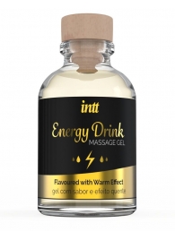 Массажный гель с согревающим эффектом Energy Drink - 30 мл. - INTT - купить с доставкой в Петрозаводске