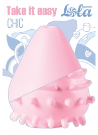 Нежно-розовый мастурбатор Chic - Lola Games - в Петрозаводске купить с доставкой