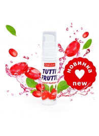 Гель-смазка Tutti-frutti со вкусом барбариса - 30 гр. - Биоритм - купить с доставкой в Петрозаводске