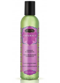Массажное масло Naturals Island Passion Berry с ароматом тропических фруктов - 236 мл. - Kama Sutra - купить с доставкой в Петрозаводске