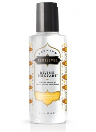 Гель-лубрикант на водной основе Divine Nectars Vanilla с ароматом ванили - 150 мл. - Kama Sutra - купить с доставкой в Петрозаводске