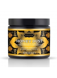 Пудра для тела Honey Dust Body Powder с ароматом кокоса и ананаса - 170 гр. - Kama Sutra - купить с доставкой в Петрозаводске