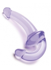 Фиолетовый безремневой страпон Strapless Strap-On - Lux Fetish - купить с доставкой в Петрозаводске