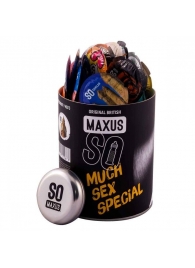 Текстурированные презервативы в кейсе MAXUS So Much Sex - 100 шт. - Maxus - купить с доставкой в Петрозаводске