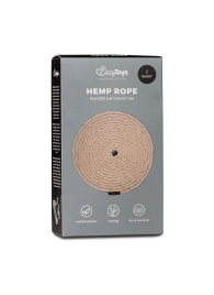 Пеньковая веревка для связывания Hemp Rope - 5 м. - Easy toys - купить с доставкой в Петрозаводске