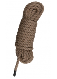 Пеньковая веревка для связывания Hemp Rope - 5 м. - Easy toys - купить с доставкой в Петрозаводске