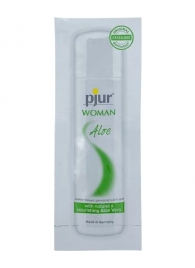 Лубрикант на водной основе pjur WOMAN Aloe - 2 мл. - Pjur - купить с доставкой в Петрозаводске