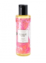 Массажное масло Pleasure Lab Delicate с ароматом пиона и пачули - 100 мл. - Pleasure Lab - купить с доставкой в Петрозаводске