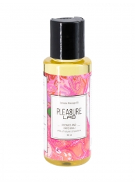 Массажное масло Pleasure Lab Delicate с ароматом пиона и пачули - 50 мл. - Pleasure Lab - купить с доставкой в Петрозаводске