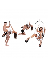 Секс-качели Fantasy Bondage Swing White - Pipedream - купить с доставкой в Петрозаводске