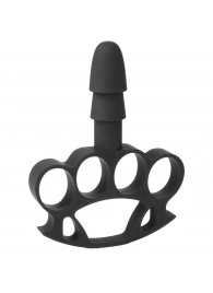 Кастет с штырьком для насадок Vac-U-Lock Knuckle Up - Doc Johnson - купить с доставкой в Петрозаводске