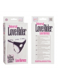 Трусы для страпона с универсальным креплением Universal Love Rider Luxe Harness - California Exotic Novelties - купить с доставкой в Петрозаводске