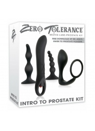 Набор стимуляторов простаты Intro To Prostate Kit - Zero Tolerance - в Петрозаводске купить с доставкой