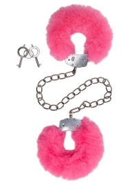 Металлические оковы с розовым мехом - Le Frivole - купить с доставкой в Петрозаводске