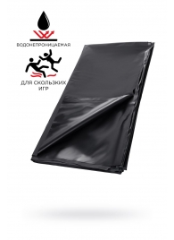 Черная простыня для секса из ПВХ - 220 х 200 см. - ToyFa - купить с доставкой в Петрозаводске