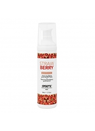 Разогревающее массажное масло  с ароматом клубники Gourmet Strawberry - 50 мл. - Exsens - купить с доставкой в Петрозаводске