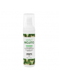 Разогревающее массажное масло с ароматом мохито Gourmet Mint Mojito - 50 мл. - Exsens - купить с доставкой в Петрозаводске