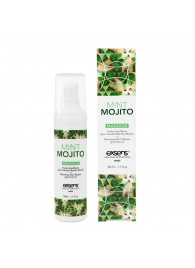 Разогревающее массажное масло с ароматом мохито Gourmet Mint Mojito - 50 мл. - Exsens - купить с доставкой в Петрозаводске
