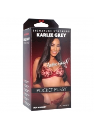 Мастурбатор-вагина Karlee Grey ULTRASKYN Pocket Pussy - Doc Johnson - в Петрозаводске купить с доставкой