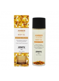 Органическое массажное масло AMBER JOJOBA - 100 мл. - Exsens - купить с доставкой в Петрозаводске