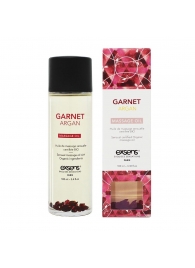 Органическое массажное масло GARNET ARGAN - 100 мл. - Exsens - купить с доставкой в Петрозаводске